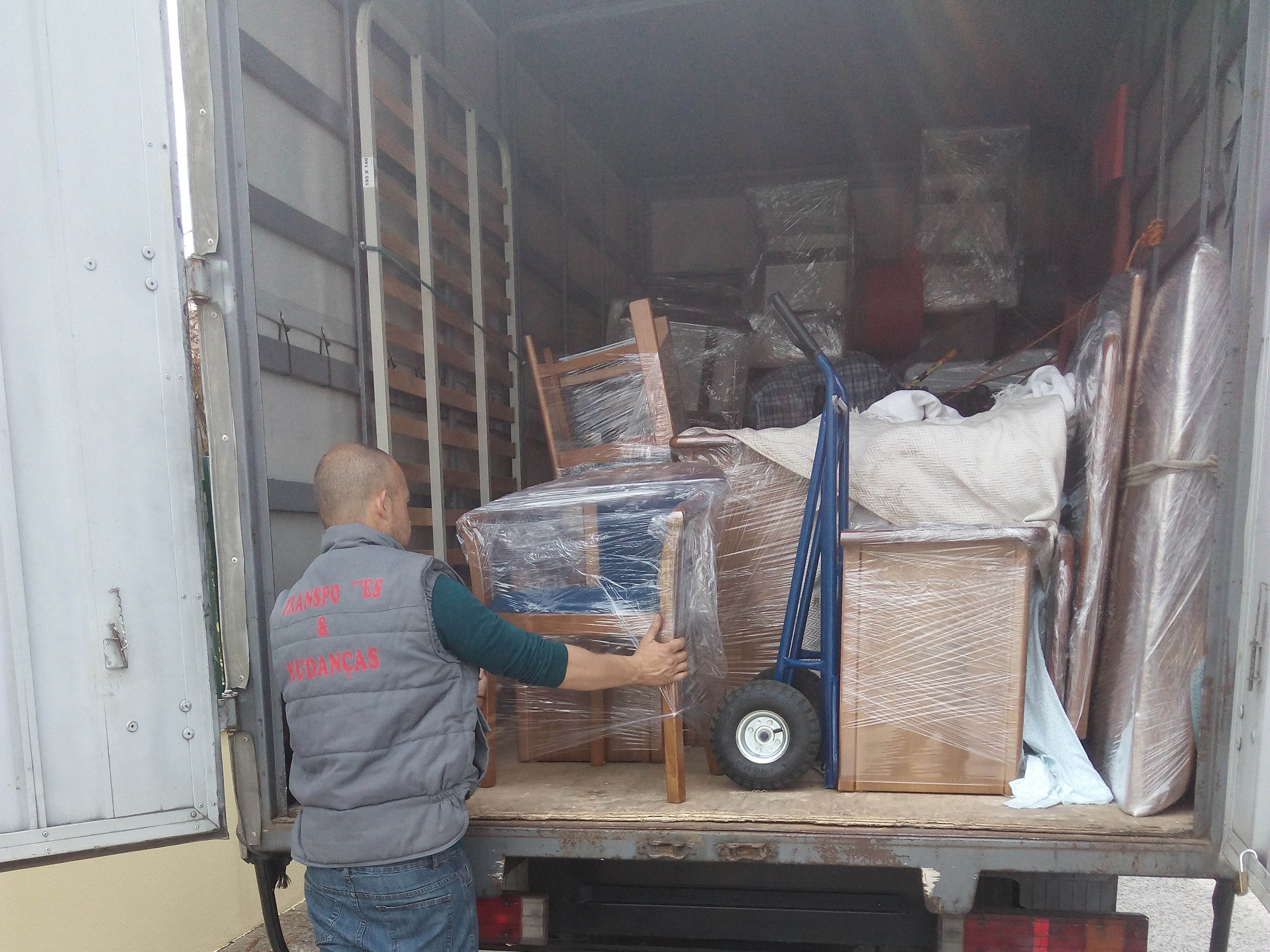 serviço de mudanças